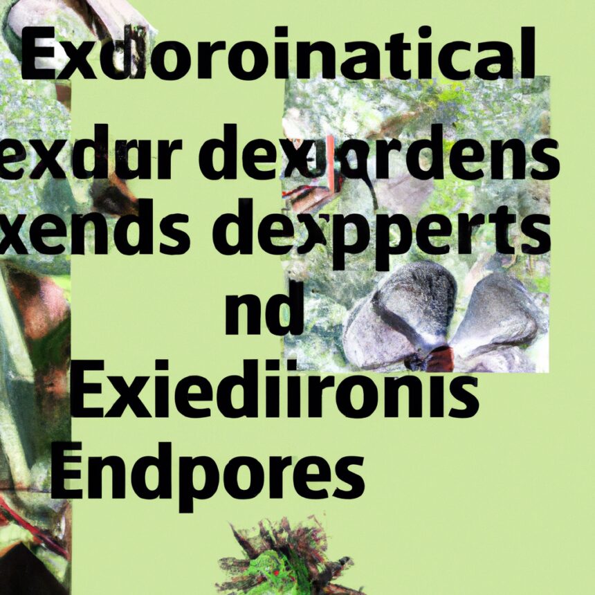 O que significam espécies endêmicas e exóticas?