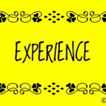O que significa experience?