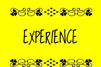 O que significa experience?