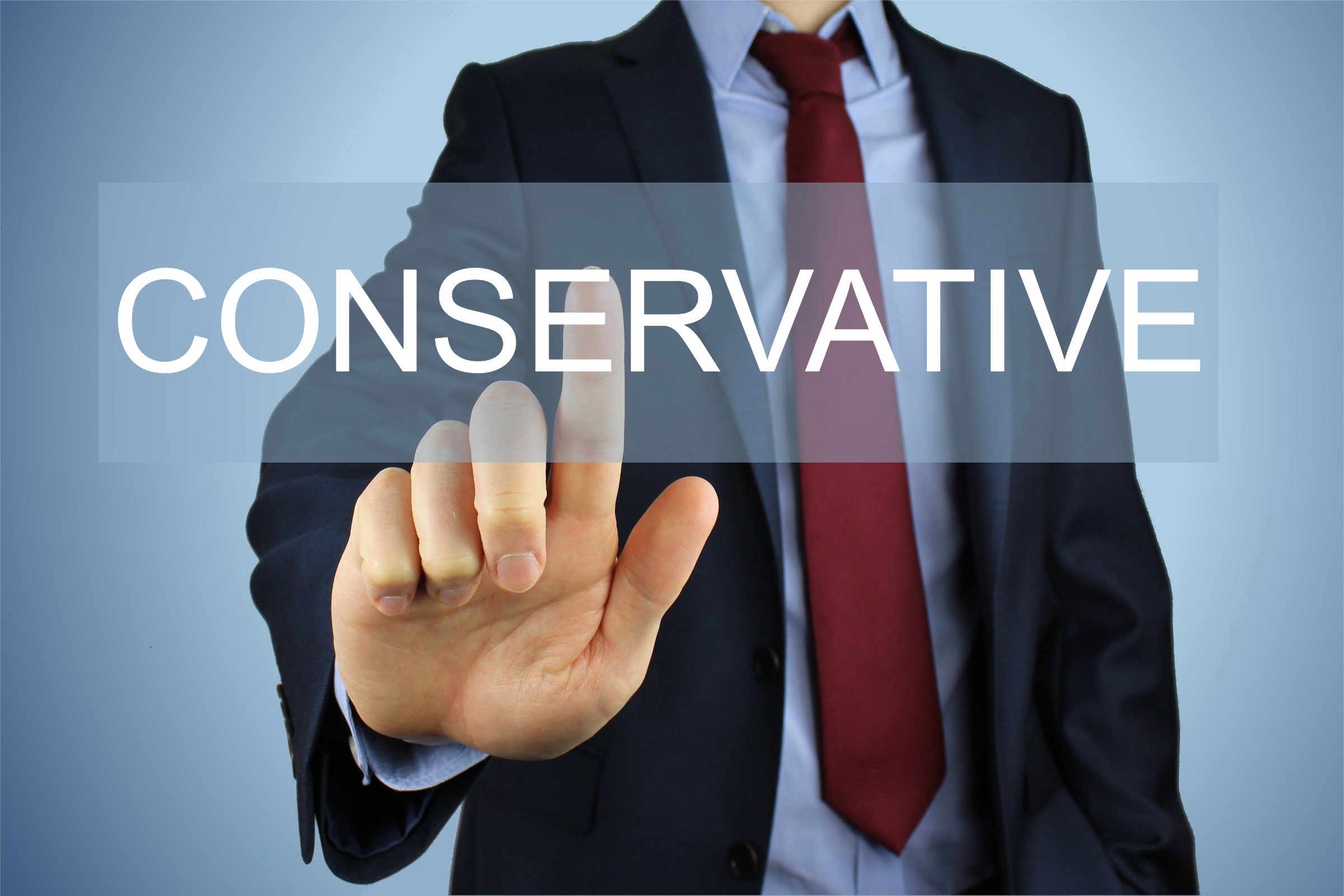 O que significa conservative?