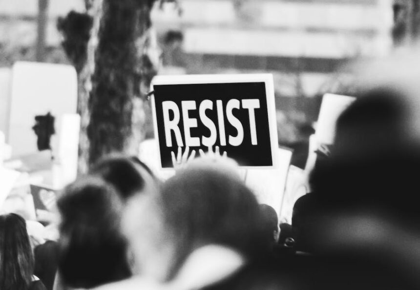 O que significa resist?