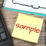 O que significa sample?